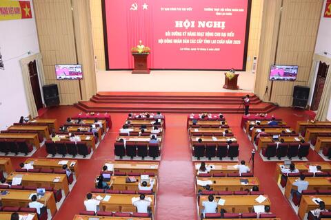 Lai Châu: Hội nghị bồi dưỡng kỹ năng hoạt động cho đại biểu Hội đồng nhân dân các cấp năm 2026