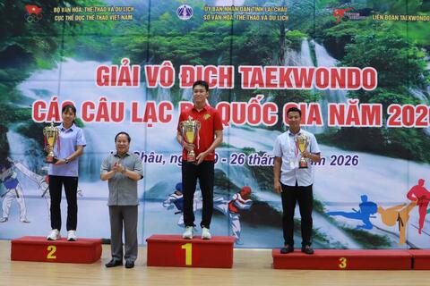 Bế mạc Giải Vô địch Taekwondo các Câu lạc bộ quốc gia năm 2026