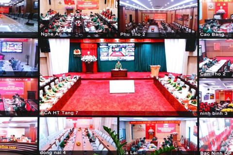 Hội nghị trực tuyến quán triệt, tổ chức phòng chống bão lũ, thiên tai cực đoan, biến đổi khí hậu và công tác phòng thủ dân sự năm 2026