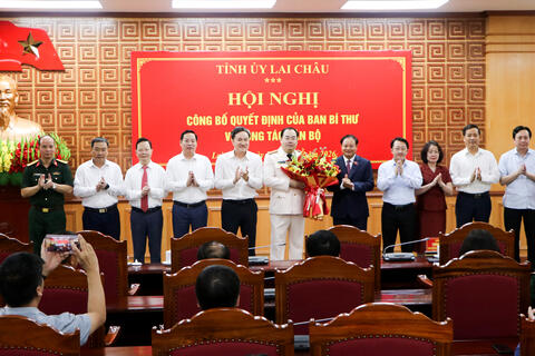 Lai Châu: Hội nghị công bố quyết định của Ban Bí thư về công tác cán bộ