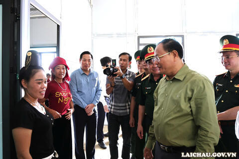 Lai Châu: Khánh thành, bàn giao nhà ở tái định cư cho 24 hộ dân bị mất nhà do lũ quét tại xã Mường Than