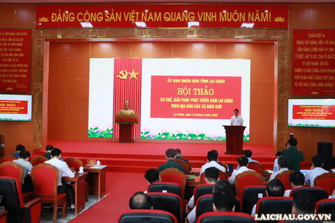 Hội thảo cơ chế, giải pháp phát triển Sâm Lai Châu trên địa bàn các xã biên giới