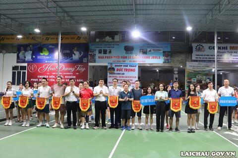 Khai mạc Giải Vô địch Pickleball tỉnh Lai Châu lần thứ II - Tranh cúp Báo và Phát thanh, Truyền hình năm 2026