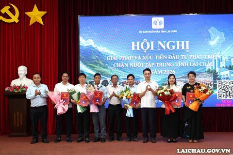 Lai Châu tiếp tục trao cơ hội bứt phá cho các dự án chăn nuôi tập trung