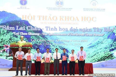Hội thảo khoa học “Sâm Lai Châu - Tinh hoa đại ngàn Tây Bắc”