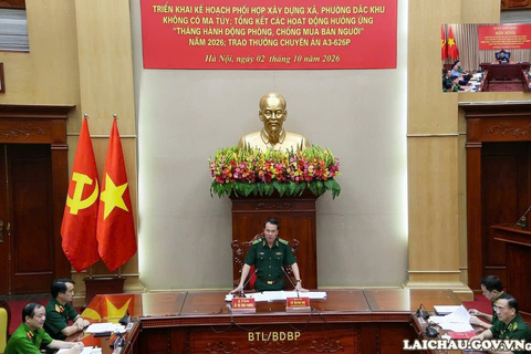 Hội nghị trực tuyến triển khai Kế hoạch phối hợp xây dựng xã, phường, đặc khu không có ma túy; tổng kết các hoạt động hưởng ứng “Tháng hành động phòng, chống mua bán người” năm 2026