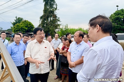 Đoàn công tác của Thường trực Ủy ban Kinh tế và Tài chính của Quốc hội khảo sát thực địa Dự án cao tốc Bảo Hà - Lai Châu