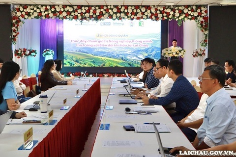 Lai Châu: Khởi động Dự án thúc đẩy chuỗi giá trị nông nghiệp thông minh, thích ứng với biến đổi khí hậu