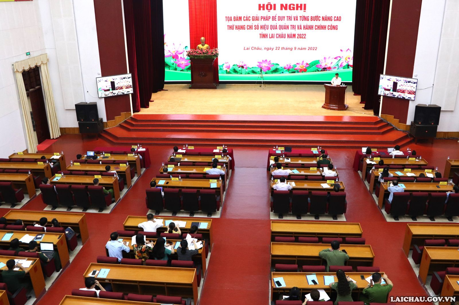Lai Châu: Hội nghị Tọa đàm các giải pháp để duy trì và từng bước nâng cao thứ hạng chỉ số hiệu quả quản trị và hành chính công tỉnh năm 2022