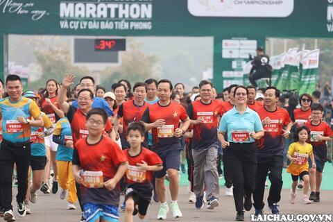 Khai mạc Giải Vô địch quốc gia Marathon và cự ly dài Báo Tiền Phong lần thứ 64 năm 2023 tại Lai Châu