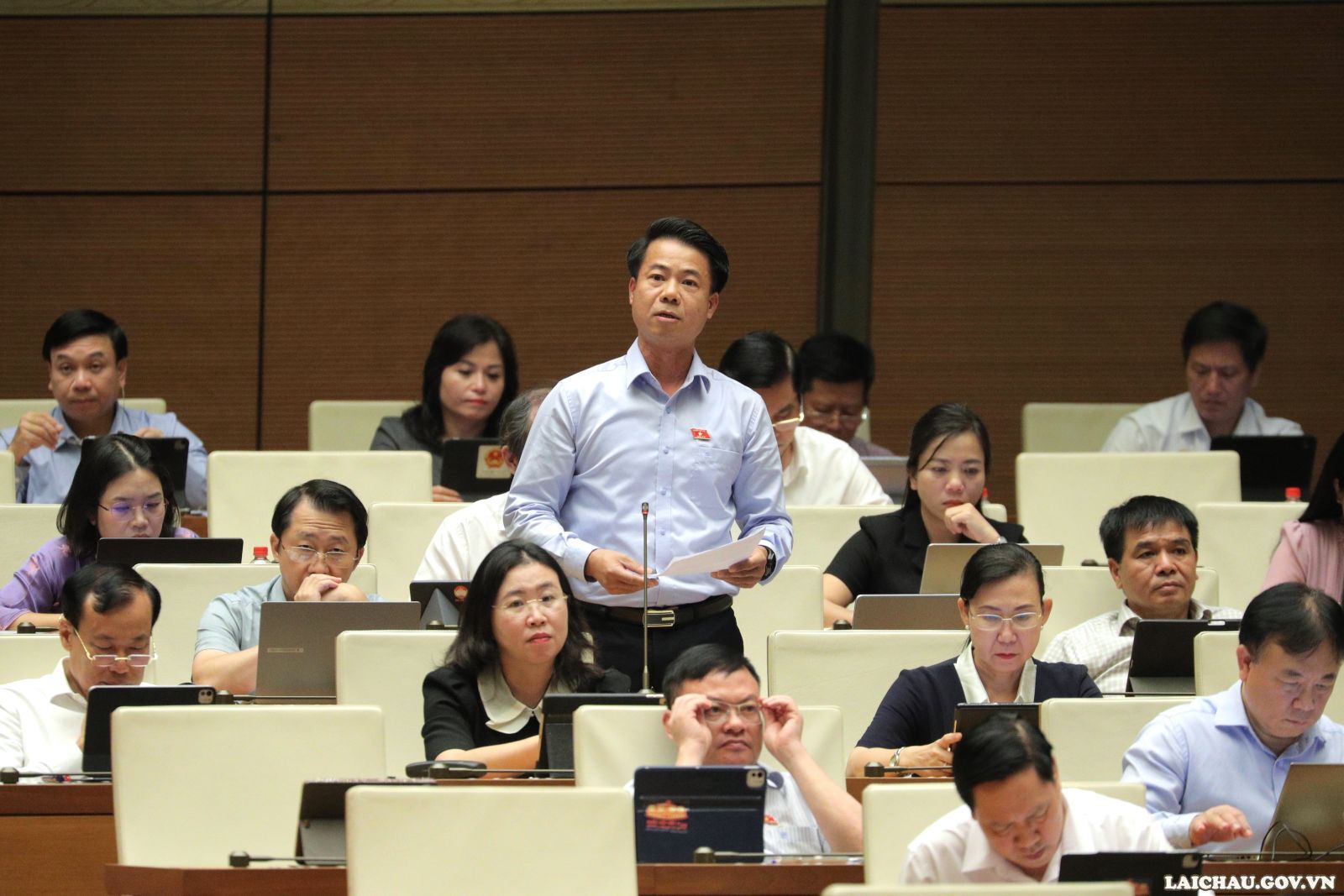 Đại biểu Quốc hội tỉnh Lai Châu Hoàng Quốc Khánh: Đề nghị bổ sung cơ chế thẩm định chuyên môn khi thực hiện Nghị quyết