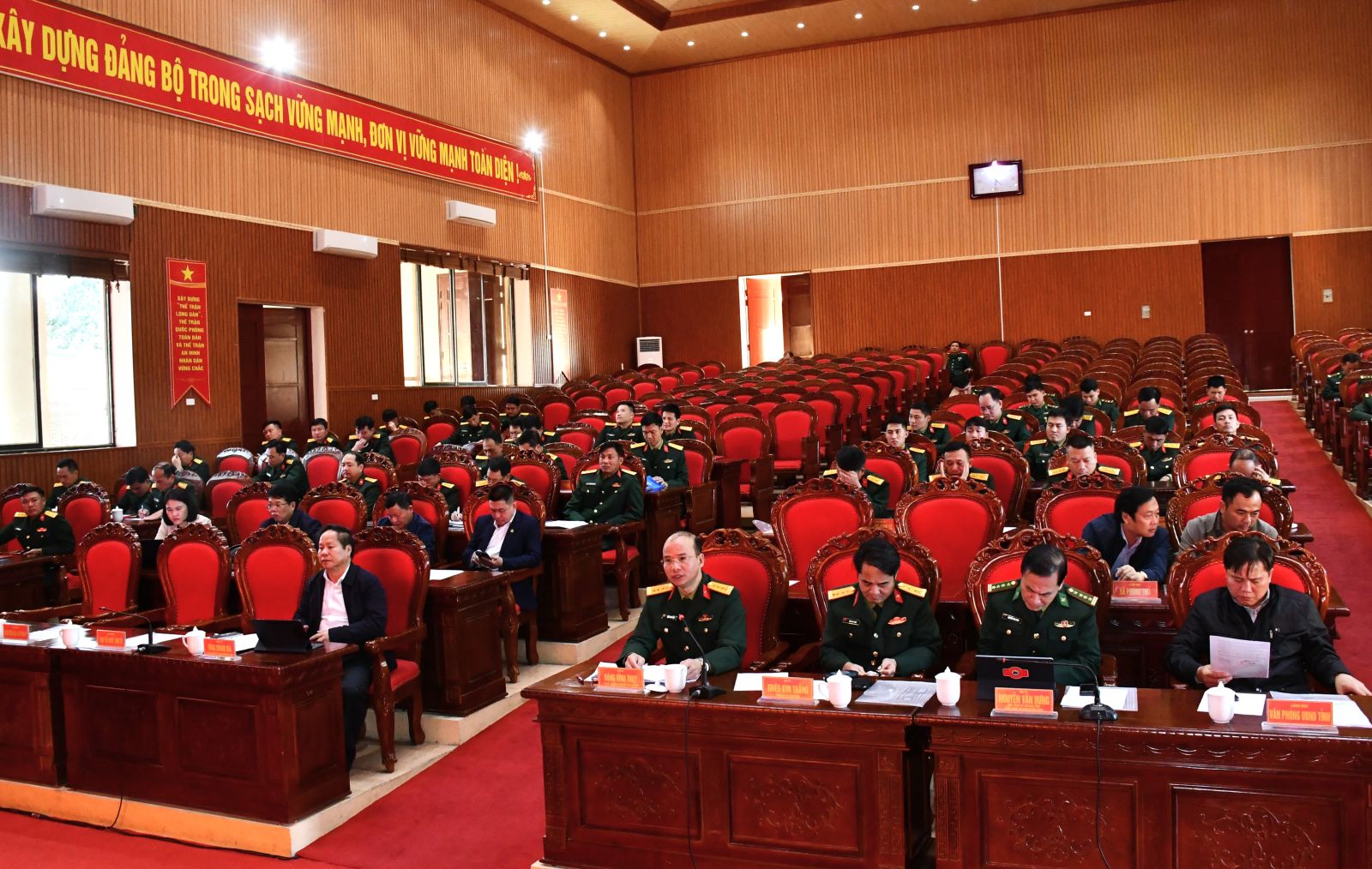 Hội nghị Tổng kết, rút kinh nghiệm diễn tập điểm Ban Chỉ huy Bộ đội Biên phòng năm 2025