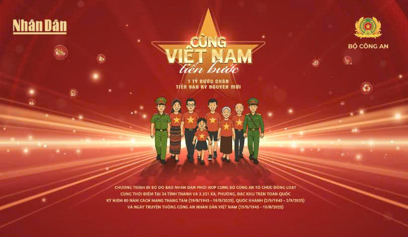 Lan tỏa hoạt động đi bộ “Cùng Việt Nam tiến bước” trên toàn quốc
