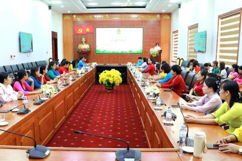 Liên đoàn Lao động tỉnh: Gặp mặt kỷ niệm 95 năm Ngày thành lập Hội Liên hiệp Phụ nữ Việt Nam