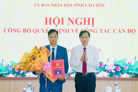 Bổ nhiệm Phó Giám đốc Sở Văn hóa, Thể thao và Du lịch đối với đồng chí Trần Văn Công