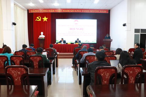 Hội nghị hiệp thương lần thứ ba để lựa chọn, lập danh sách những người đủ tiêu chuẩn ứng cử đại biểu HĐND tỉnh khóa XVI, nhiệm kỳ 2026 - 2031