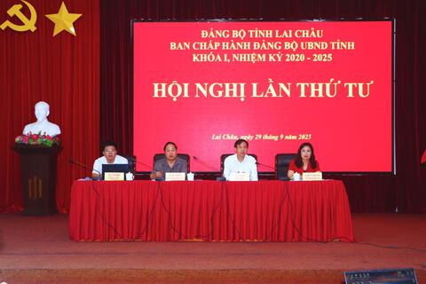 Ban Chấp hành Đảng bộ UBND tỉnh: Hội nghị lần thứ 4 thảo luận, thông qua nhiều nội dung quan trọng