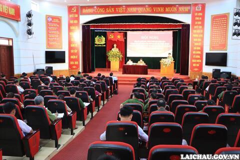 Tổng kết 10 năm và triển khai Chương trình phối hợp số 09 giữa Công an tỉnh với Ủy ban Mặt trận Tổ quốc Việt Nam tỉnh và các tổ chức thành viên