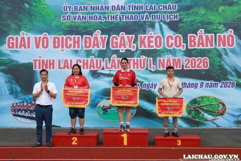 Giải Vô địch đẩy gậy, kéo co, bắn nỏ tỉnh Lai Châu lần thứ I