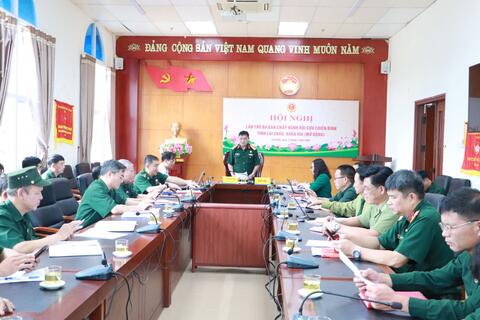 Hội nghị lần thứ 3 Ban Chấp hành Hội Cựu chiến binh tỉnh Lai Châu khóa VIII (mở rộng)