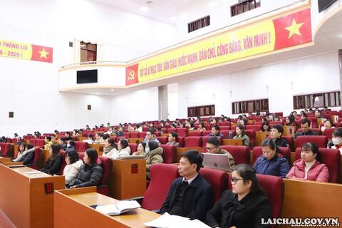 Lai Châu: Tập huấn nghiệp vụ kiểm soát thủ tục hành chính và hiện đại hóa phương thức chỉ đạo, điều hành phục vụ người dân, doanh nghiệp