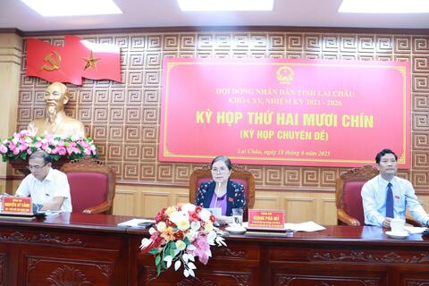 Bế mạc Kỳ họp thứ mười chín (Kỳ họp chuyên đề) HĐND tỉnh khóa XV, nhiệm kỳ 2021 - 2026