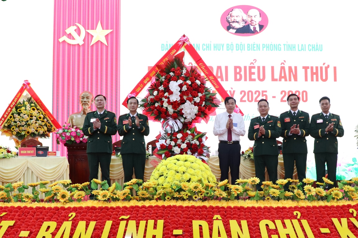 Đại hội Đại biểu Đảng bộ Ban Chỉ huy Bộ đội Biên phòng tỉnh Lai Châu lần thứ I, nhiệm kỳ 2025 - 2030