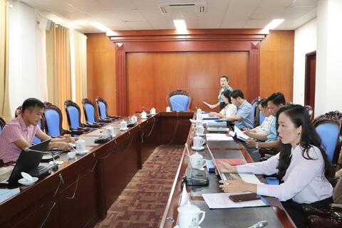 Họp Hội đồng thẩm định báo cáo đánh giá tác động môi trường Dự án Khai thác cát làm vật liệu xây dựng thông thường tại khu vực 1, suối Nậm Nhùn xã Nậm Hàng, tỉnh Lai Châu