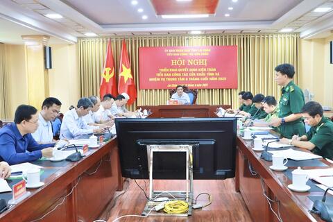 Triển khai quyết định kiện toàn Tiểu ban công tác cửa khẩu tỉnh Lai Châu và nhiệm vụ trọng tâm 6 tháng cuối năm 2025