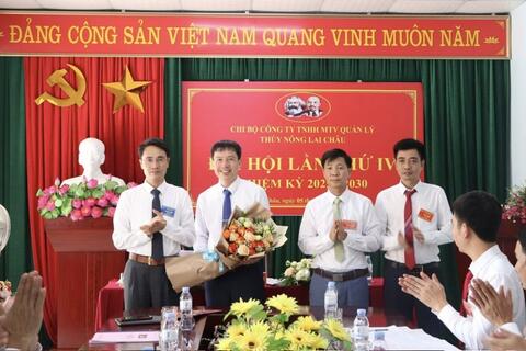 Đại hội Chi bộ Công ty TNHH MTV Quản lý Thủy nông Lai Châu lần thứ IV, nhiệm kỳ 2025 - 2030