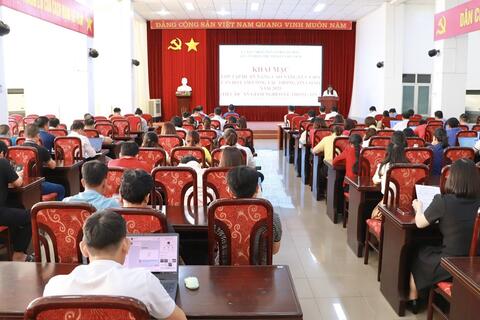 Tập huấn nâng cao năng lực cho cán bộ làm công tác thông tin cơ sở
