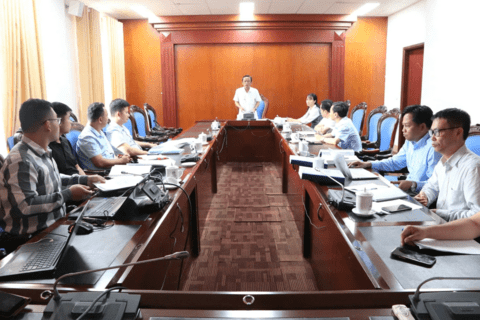 Họp hội đồng thẩm định báo cáo đánh giá tác động môi trường của Dự án Thủy điện Nậm Củm 6