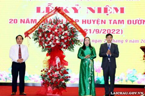 Kỷ niệm 20 năm ngày thành lập huyện Tam Đường (21/9/2002 - 21/9/2022)