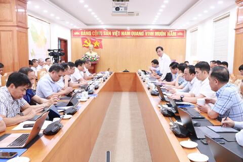 UBND tỉnh Lai Châu làm việc với Tập Đoàn Điện lực Việt Nam