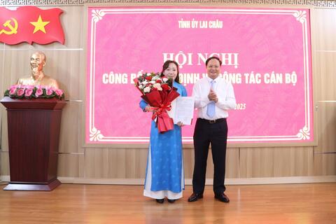 Điều động, bổ nhiệm đồng chí Ngô Thị Bích Hạnh giữ chức Chủ tịch Hội Liên hiệp Phụ nữ tỉnh Lai Châu
