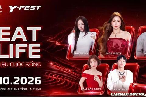 Thông cáo báo chí Chương trình Viettel Y-Fest 2026 - Nhịp điệu cuộc sống  (Viettel Y-Fest 2026 - Beat of Life) tại tỉnh Lai Châu