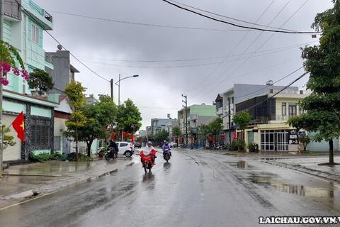 Lai Châu: Mưa dông và cảnh báo mưa lớn cục bộ