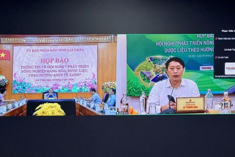 Lai Châu: Sẵn sàng cho Hội nghị tầm cỡ về phát triển nông nghiệp hàng hóa và dược liệu theo hướng kinh tế xanh