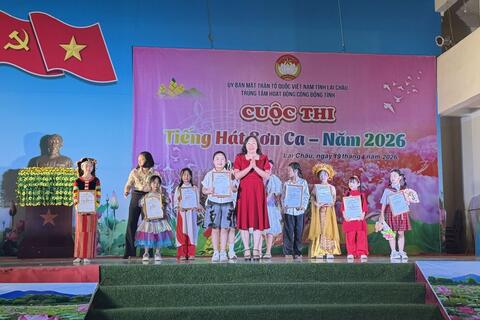 Sôi động đêm chung kết và trao giải cuộc thi Tiếng hát sơn ca năm 2026