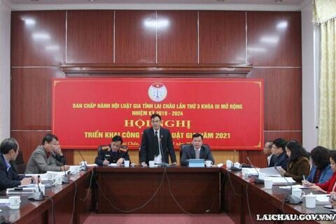 10 tập thể và 20 cá nhân được Hội Luật gia Việt Nam tặng Bằng khen