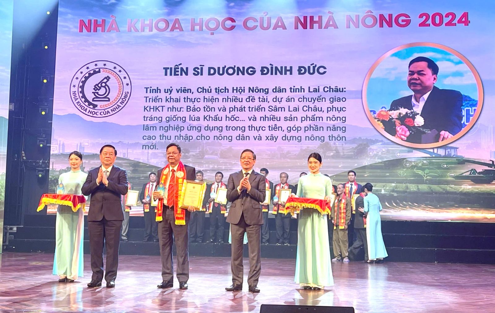 Chủ tịch Hội Nông dân tỉnh Lai Châu được tôn vinh “Nhà Khoa học của Nhà nông”