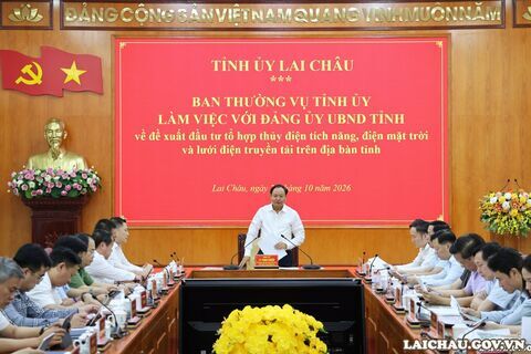 Lai Châu nghiên cứu đề xuất đầu tư tổ hợp năng lượng quy mô lớn: Đồng hành và tạo điều kiện cho nhà đầu tư để dự án sớm được thực hiện