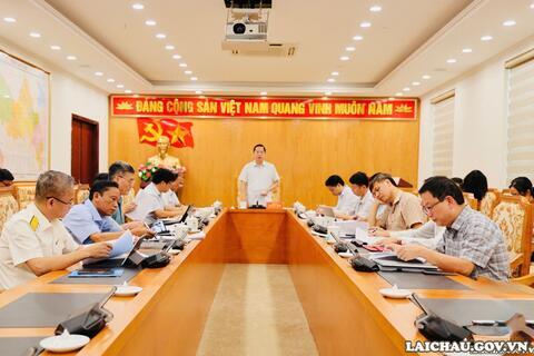 Lai Châu: Quyết liệt các giải pháp thúc đẩy tăng trưởng kinh tế, đẩy mạnh giải ngân vốn đầu tư công và nâng cao chỉ số PCI