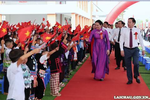 Lai Châu: Đồng loạt khai giảng năm học 2026 - 2027 và Lễ khánh thành các Trường Phổ thông nội trú Tiểu học và Trung học cơ sở tại các xã biên giới