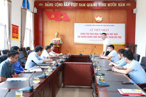 Lai Châu: Tiếp nhận kinh phí xóa nhà tạm, nhà dột nát do Ngân hàng Nhà nước Việt Nam hỗ trợ