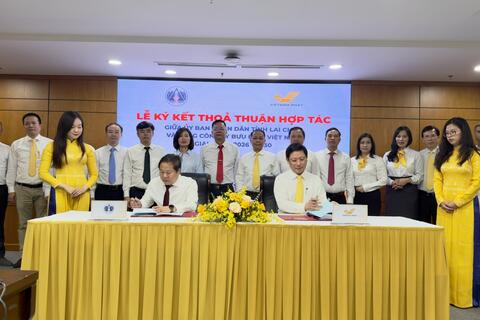 Lai Châu ký kết Thỏa thuận hợp tác với Tổng công ty Bưu điện Việt Nam giai đoạn 2026 - 2030