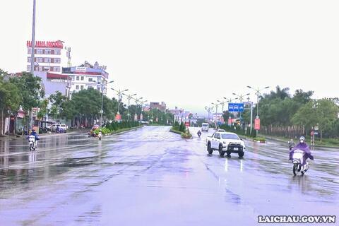 Lai Châu: Mưa dông và cảnh báo mưa lớn cục bộ, lốc, sét, gió giật mạnh