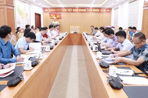 Đẩy nhanh tiến độ thi công Dự án Kết nối giao thông các tỉnh miền núi phía Bắc (địa phận tỉnh Lai Châu)