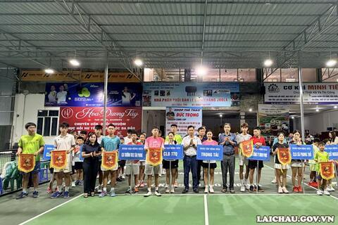 Bế mạc Giải Pickleball dành cho thanh, thiếu nhi tỉnh Lai Châu lần thứ I, năm 2026