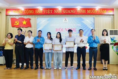 Liên đoàn lao động tỉnh Lai Châu biểu dương 78 học sinh là con đoàn viên đạt thành tích cao trong học tập